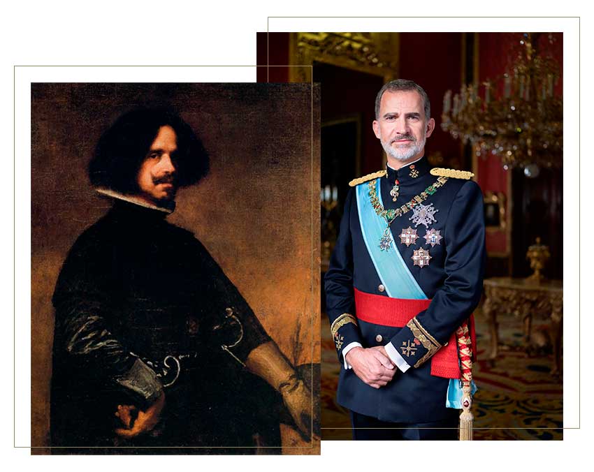Felipe VI es descendiente de Velázquez