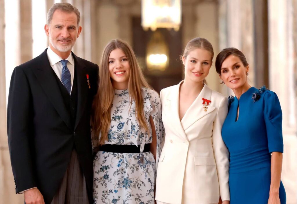 Genealogía de los Reyes de España